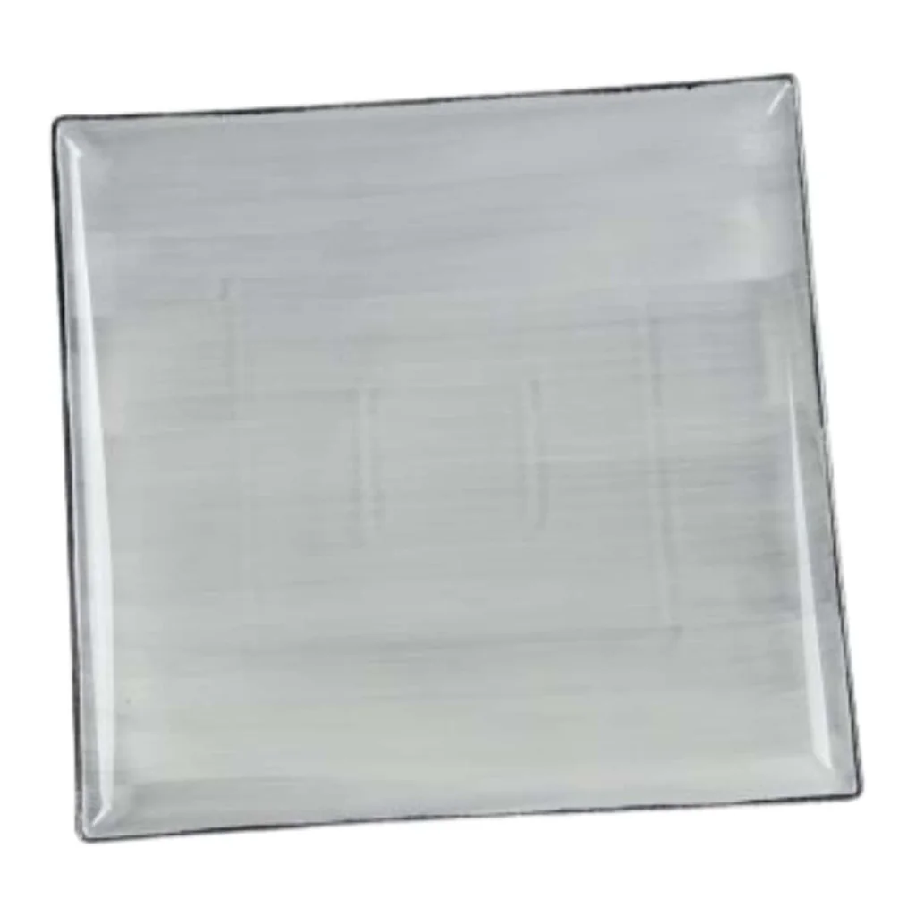 Vassoio Purity Grigio 30x30 cm LE NOUVEAU COQ