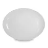 Vassoio Melamina Ovale Bianco 45x34 cm DT