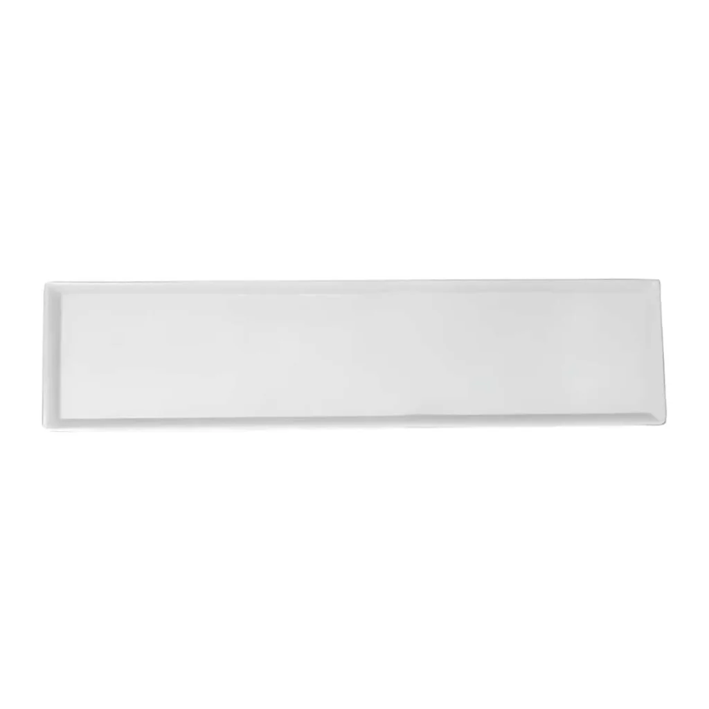 Vassoio Melamina Rettangolare Bianco 58x16 cm LE NOUVEAU COQ