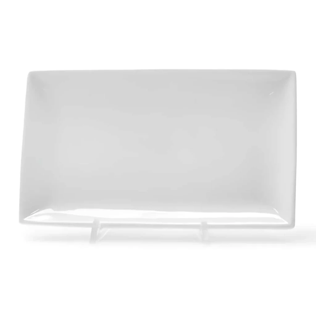 Vassoio Purity Bianco Rettangolare 21x13 cm LE NOUVEAU COQ