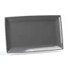 Vassoio Purity Grigio Scuro 27x17 cm LE NOUVEAU COQ