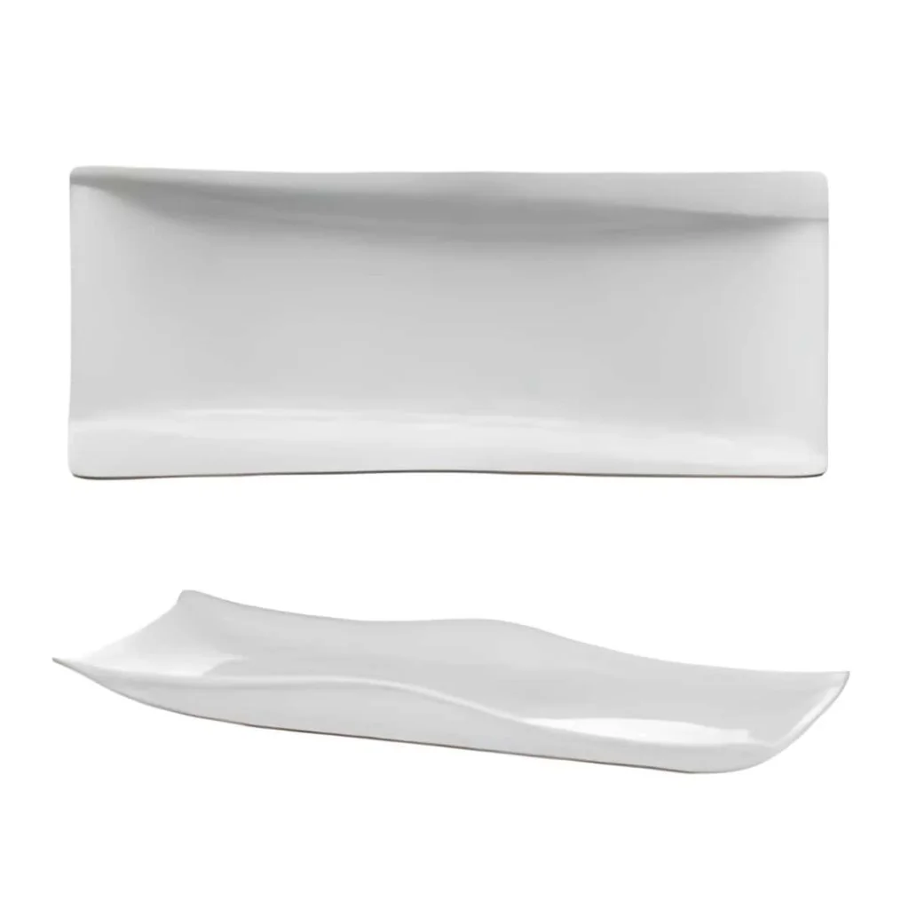 Vassoio Valencia Bianco 17x9 cm GURAL