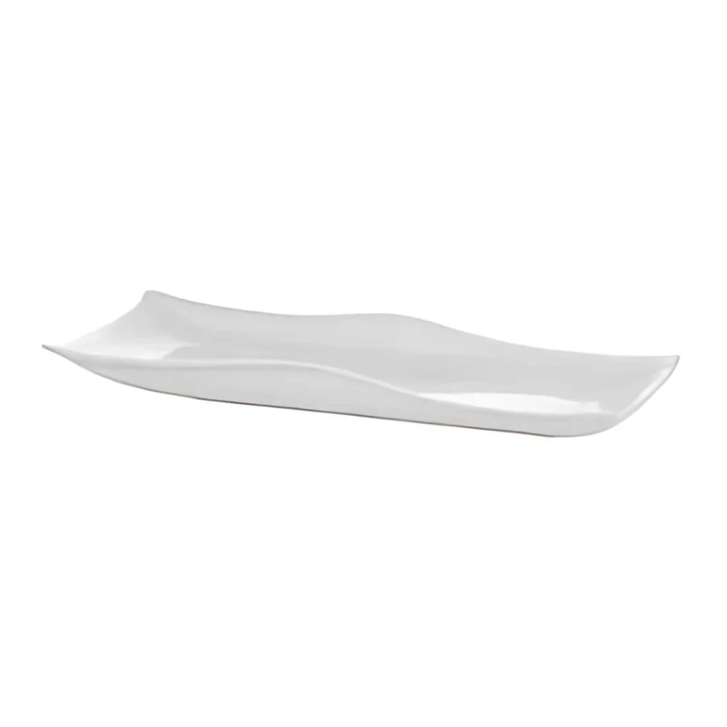 Vassoio Valencia Bianco 17x9 cm GURAL