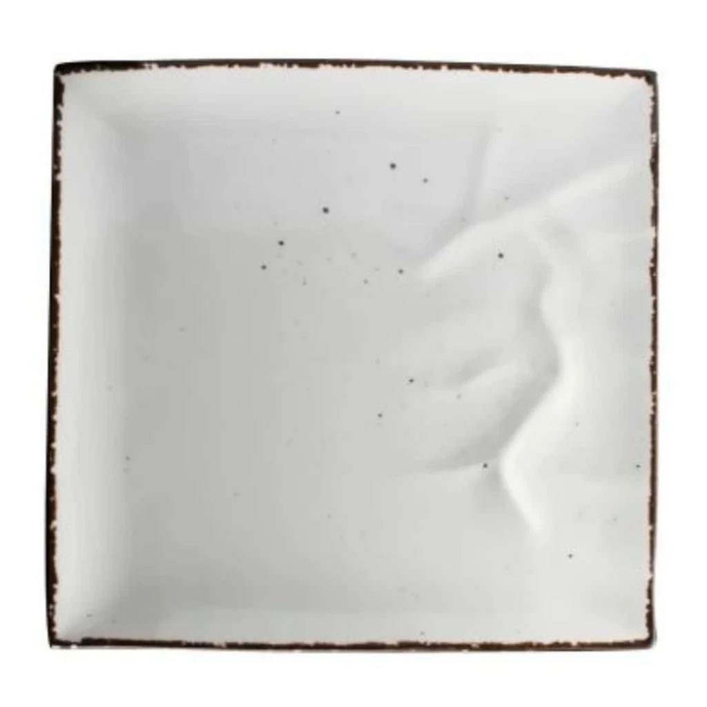 Vassoio Pollock Bianco Quadro 27 cm LE NOUVEAU COQ