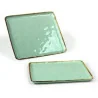Vassoio Emozioni Verde 25,5x25,5 cm LE NOUVEAU COQ