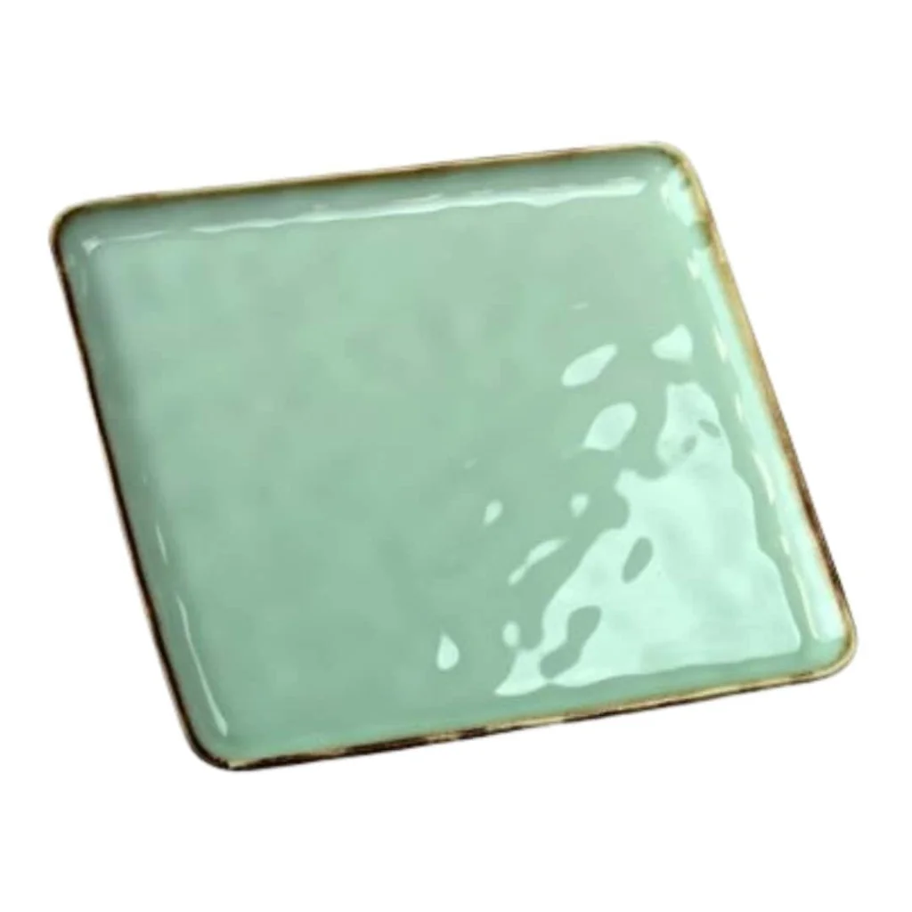 Vassoio Emozioni Verde 25,5x25,5 cm LE NOUVEAU COQ