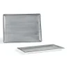 Vassoio Purity Grigio 31x24 cm LE NOUVEAU COQ