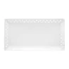 Vassoio Rettangolare Bianco 25,8x12,3 cm MORINI