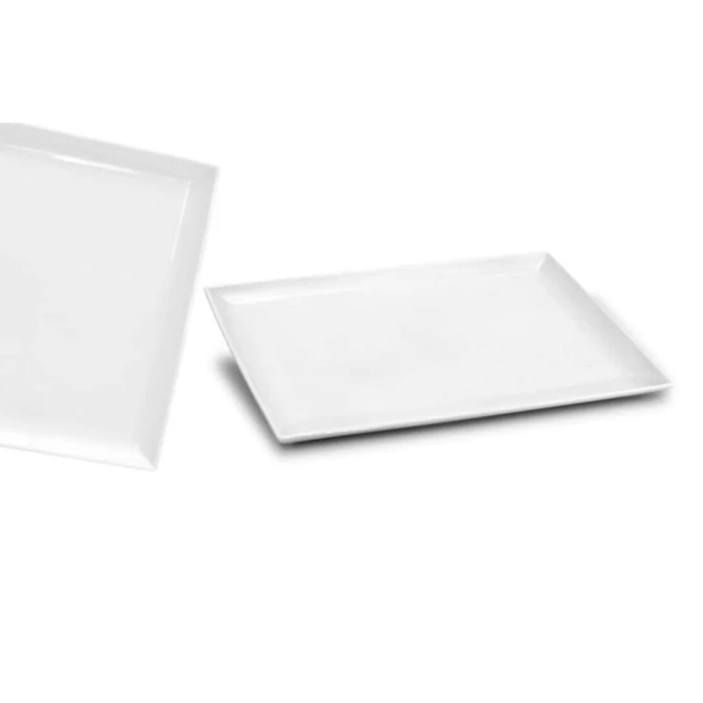 Vassoio Purity Bianco 33x28 cm LE NOUVEAU COQ