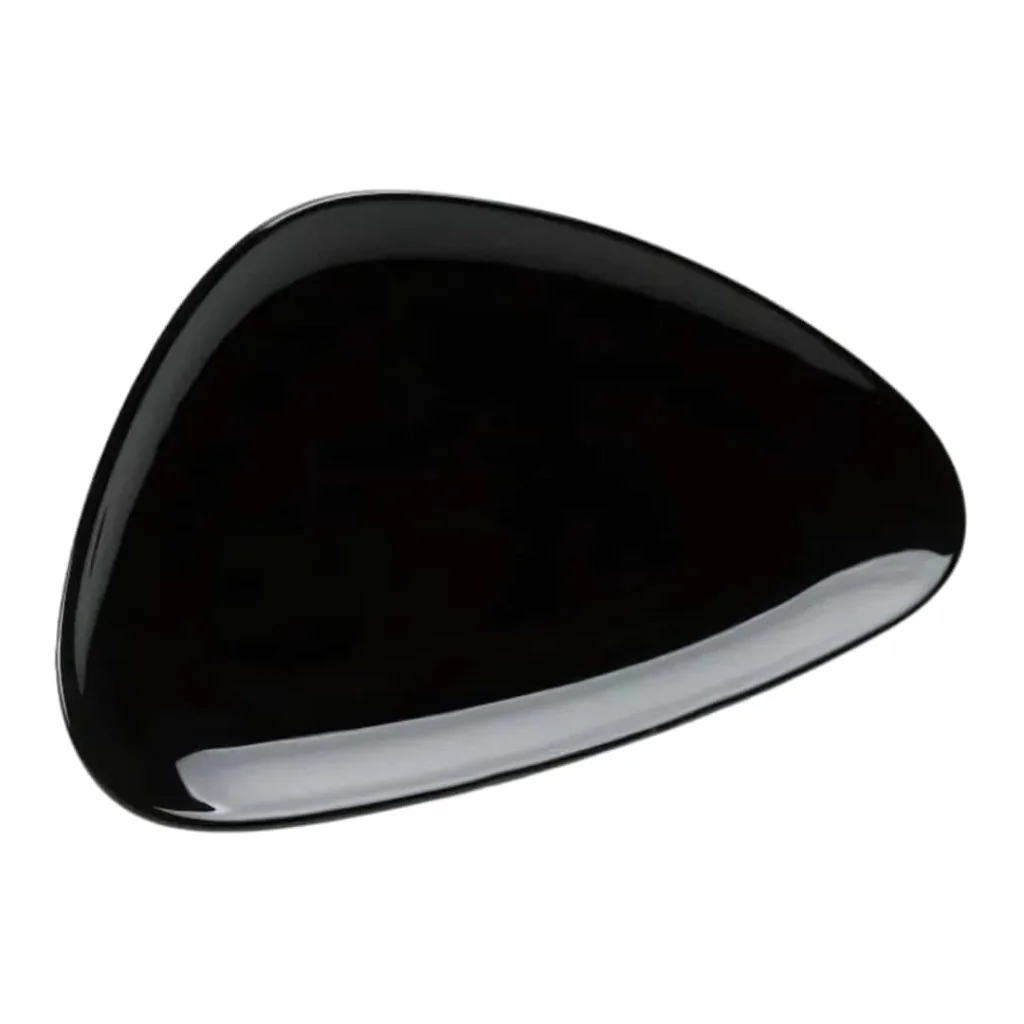 Vassoio Triangolare Nero 33x18 cm 