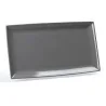 Vassoio Purity Grigio Scuro 33x19 cm LE NOUVEAU COQ