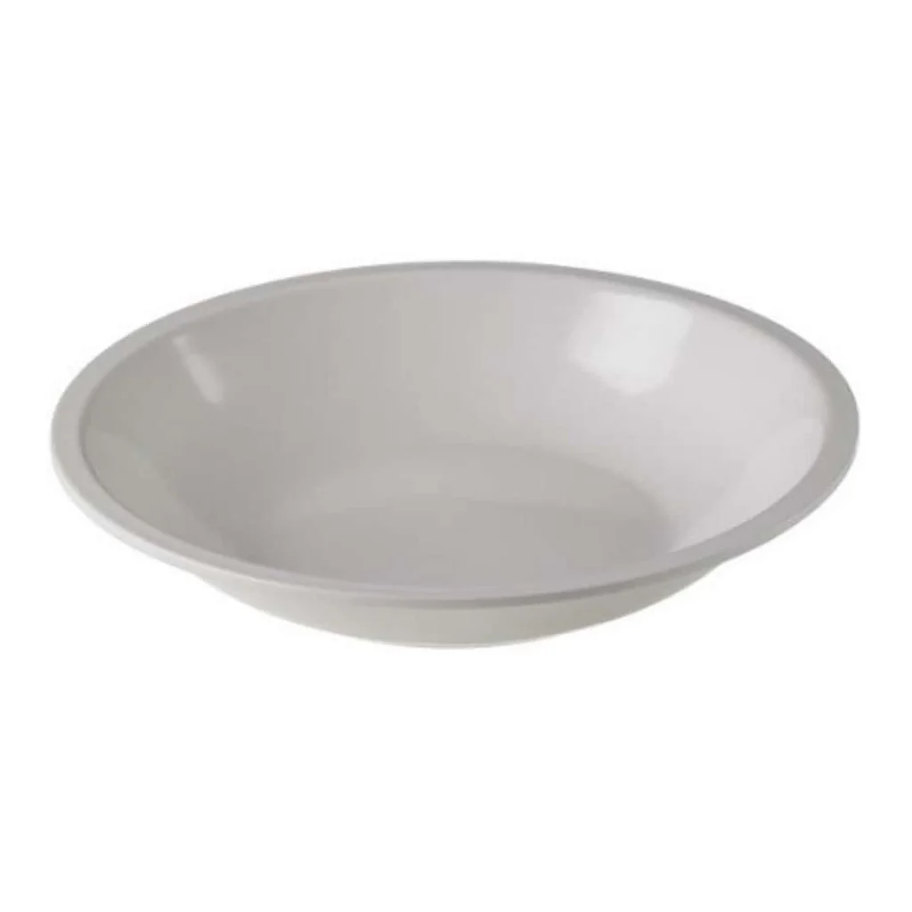 Piatto Fondo Bianco Melamina ø 21 cm LEONE