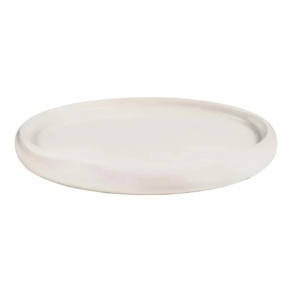 Piatto Piano Fjordo Bianco ø 24 cm MEDRI