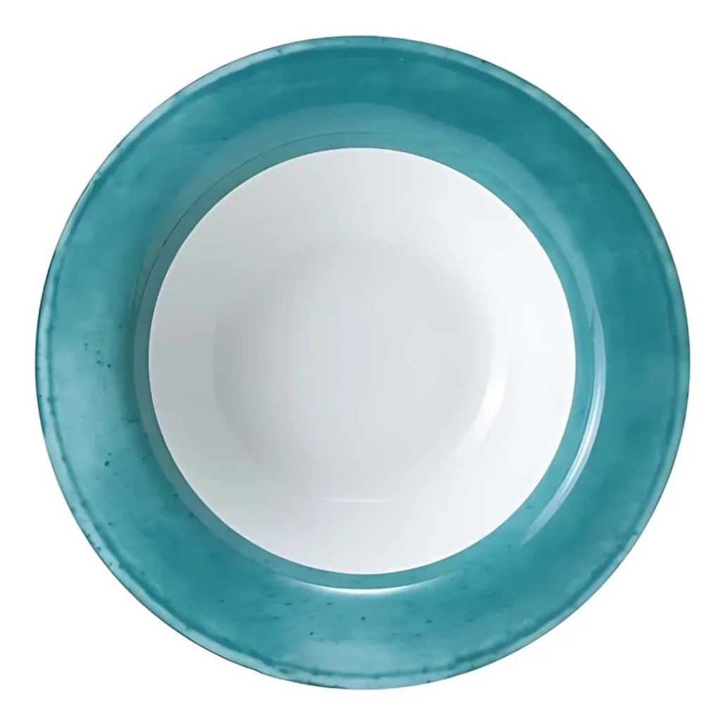Set 6 Piatti Pasta Bowl Matiz Verdi Ø 23,5 cm MEDRI