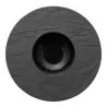 Piatto Pasta Effetto Pietra Nero Ø 34 cm MORINI