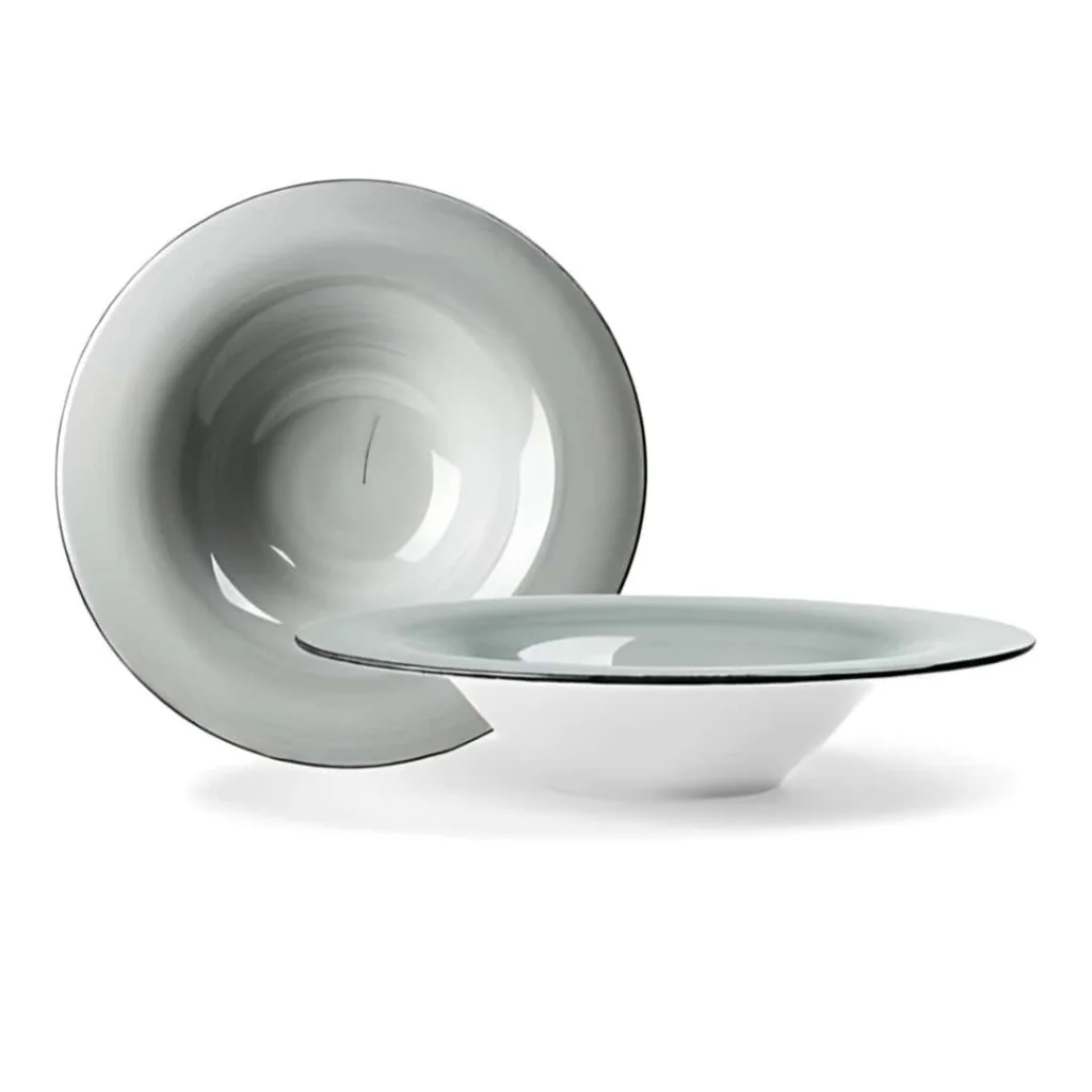 Piatto Pasta Purity Grigio Ø 30 cm LE NOUVEAU COQ