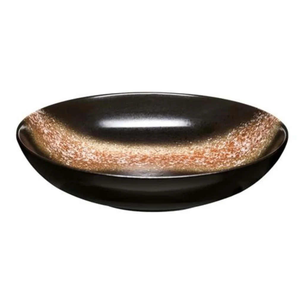 Piatto Fondo Moon Orange 19 cm MEDRI