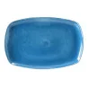 Piatto Rettangolare Matiz Blu 35x23 cm MEDRI