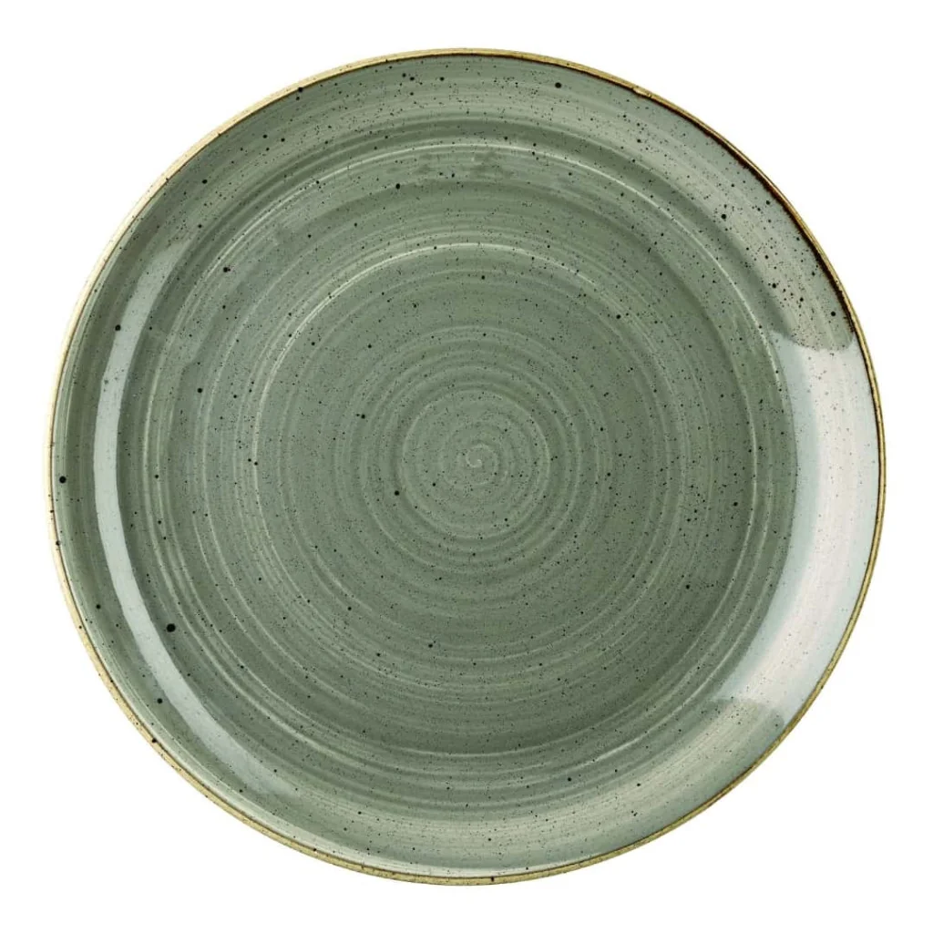 Piatto Piano Stonecast Grigio Ø 29 cm CHURCHILL