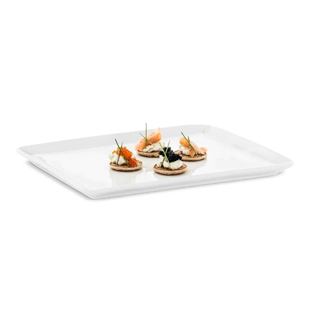 Piatto Piano Bianco 21,6x10,8 cm DT