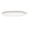 Piatto Foglia Bianco 34,5x8 cm SAMBONET PADERNO