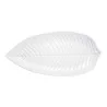 Piatto Foglia Bianco 45x24 cm SAMBONET PADERNO