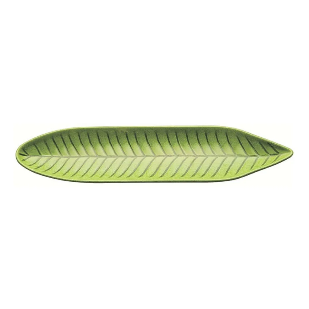 Piatto Foglia Verde 34,5x8 cm SAMBONET PADERNO