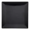 Set 6 Piatti Piani Boston Neri 27x27 cm MORINI