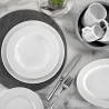 Set 12 Piatti Frutta Sea Wave Ø 21 cm KUTAHYA PORSELEN