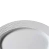 Piatto Ovale Sea Wave Bianco 24 cm KUTAHYA PORSELEN