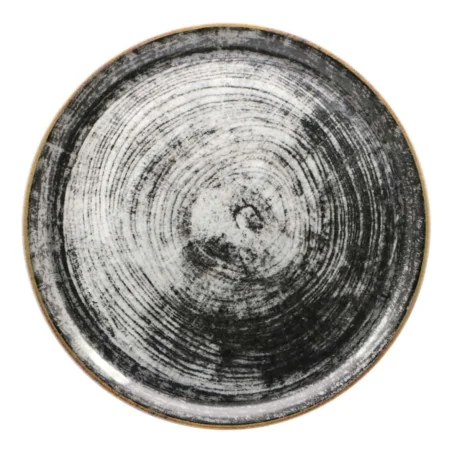 Piatto Pizza Black Round Napoli 33 cm SATURNIA