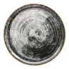 Piatto Pizza Black Round Napoli 33 cm SATURNIA