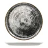 Piatto Pizza Black Round Napoli 33 cm SATURNIA