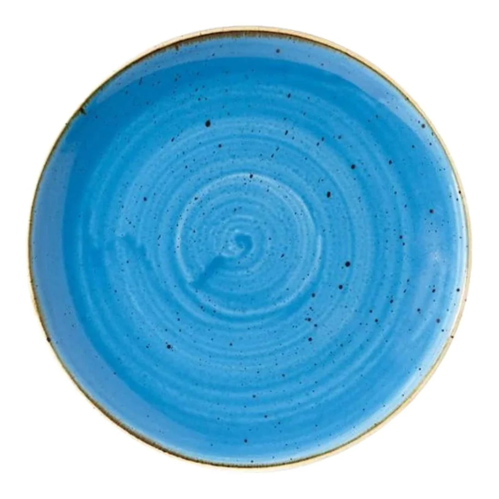 Piatto Piano Stonecast Blu Ø 22 cm CHURCHILL
