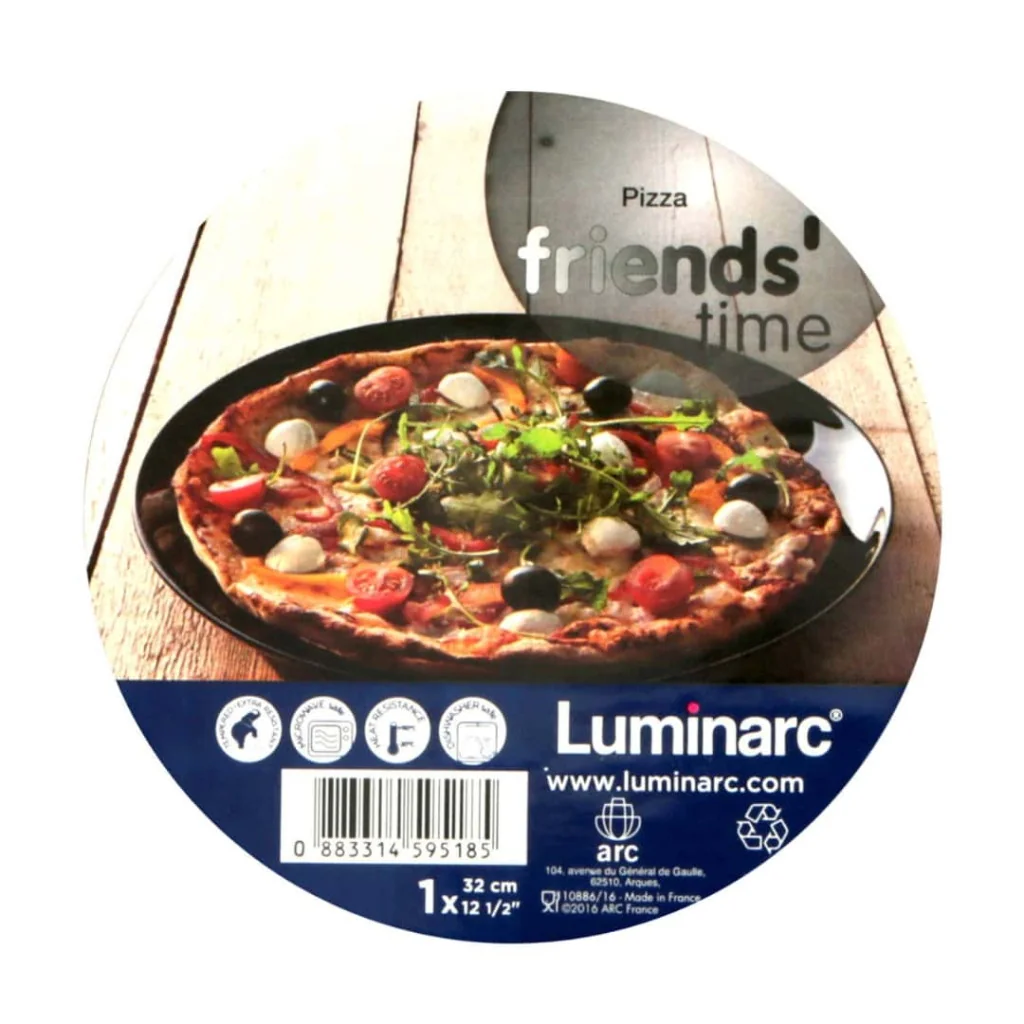 Piatto Pizza Evolutions Black Nero ø 32 cm ARCOROC