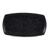 Piatto Menu Shades Caldera Ash Black 36x19 cm CHURCHILL