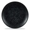 Piatto Piano Coupe Menu Shades Caldera Ash Black ø 27 cm