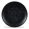 Piatto Piano Coupe Menu Shades Caldera Ash Black ø 20 cm