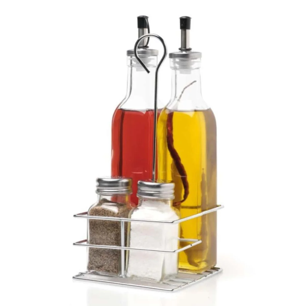 Set 4 Menage Olio Aceto Sale Pepe COMAS