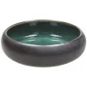 Coppetta Elipse Bronzo e Verde Acqua ø 20 cm TOGNANA
