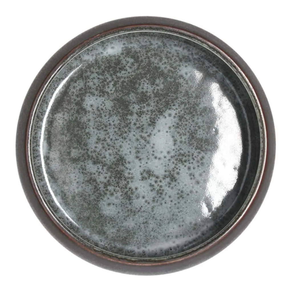 Coppetta Elipse Bronzo e Verde Oliva ø 17 cm TOGNANA