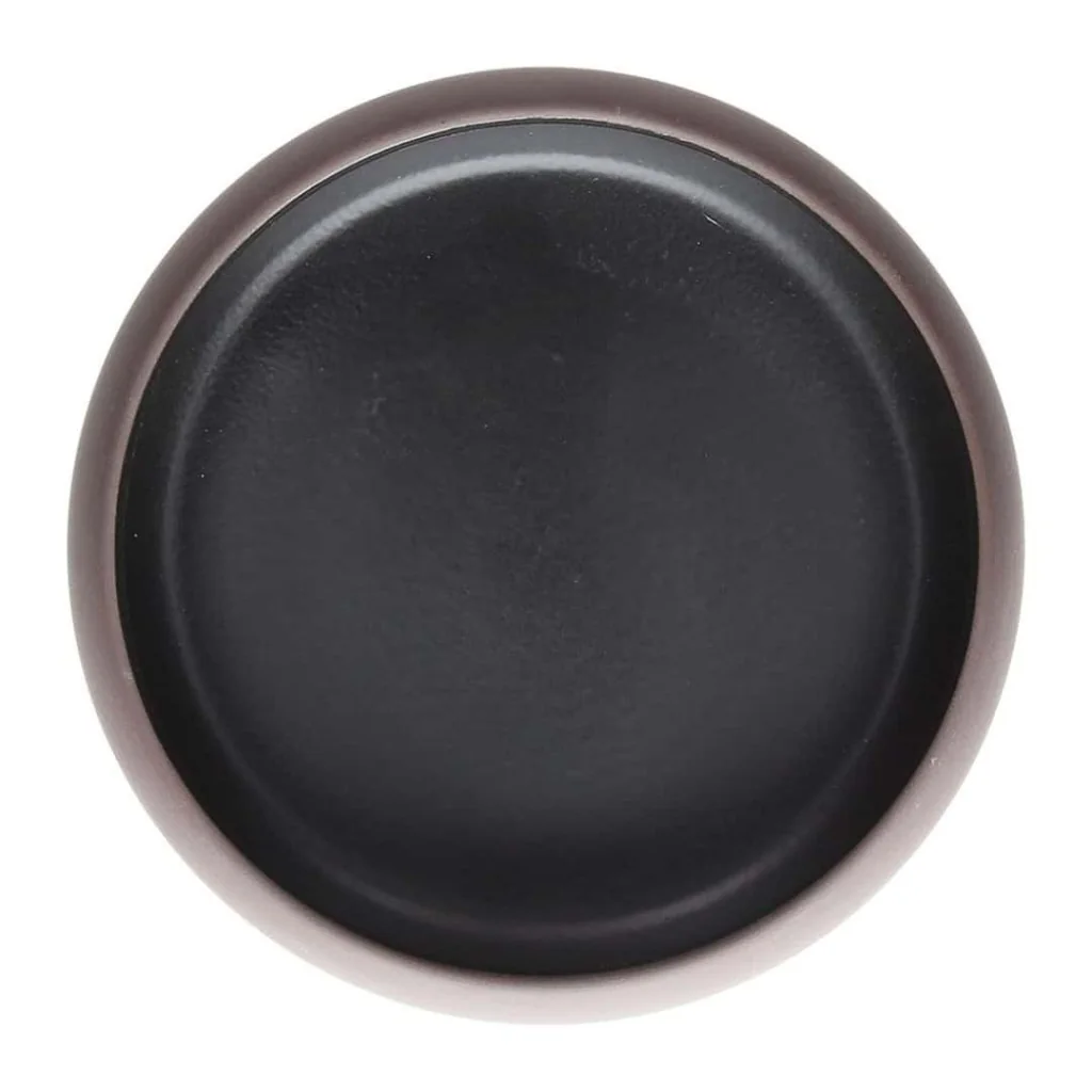 Coppetta Elipse Marrone e Nera ø 17 cm TOGNANA