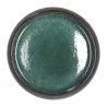 Coppetta Elipse Bronzo e Verde Acqua ø 14 cm TOGNANA