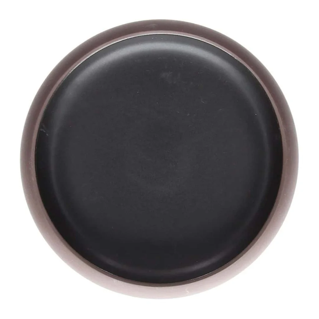 Coppetta Elipse Marrone e Nero ø 14 cm TOGNANA