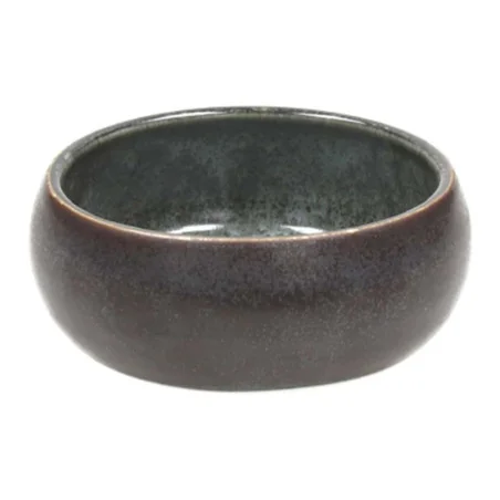 Coppetta Elipse Bronzo e Verde Oliva ø 12 cm TOGNANA