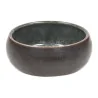 Coppetta Elipse Bronzo e Verde Oliva ø 12 cm TOGNANA