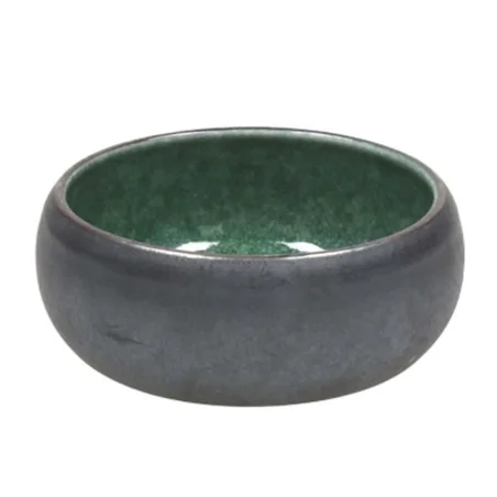Coppetta Elipse Bronzo e Verde Acqua ø 12 cm TOGNANA