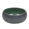 Coppetta Elipse Bronzo e Verde Acqua ø 12 cm TOGNANA