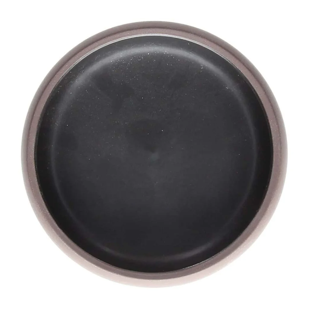 Coppetta Elipse Marrone e Nera ø 12 cm TOGNANA