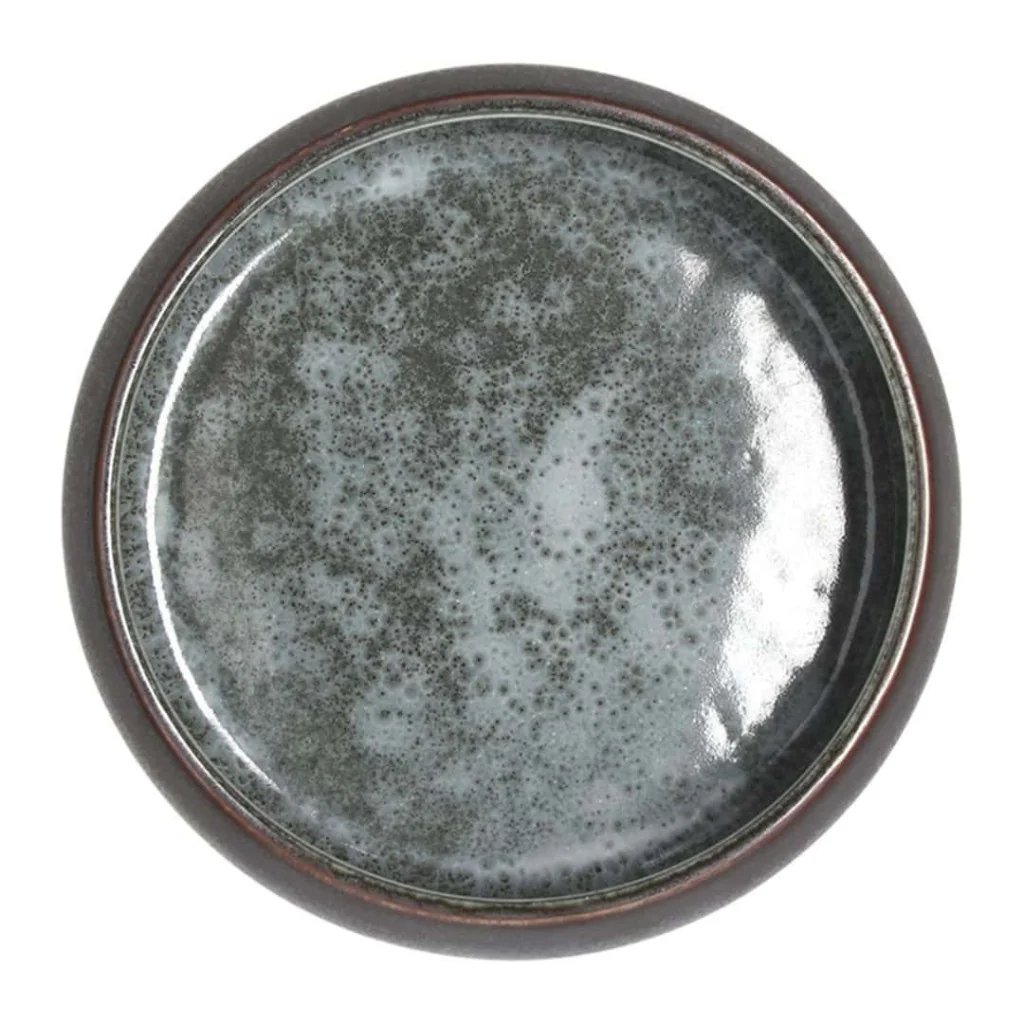 Coppetta Elipse Bronzo e Verde Oliva ø 14 cm TOGNANA